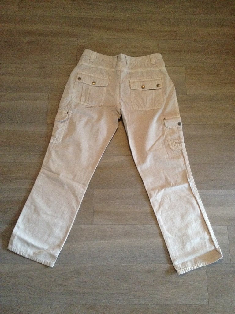 Heren broek RiverWoods, Ophalen, Beige, River Woods, Maat 56/58 (XL)