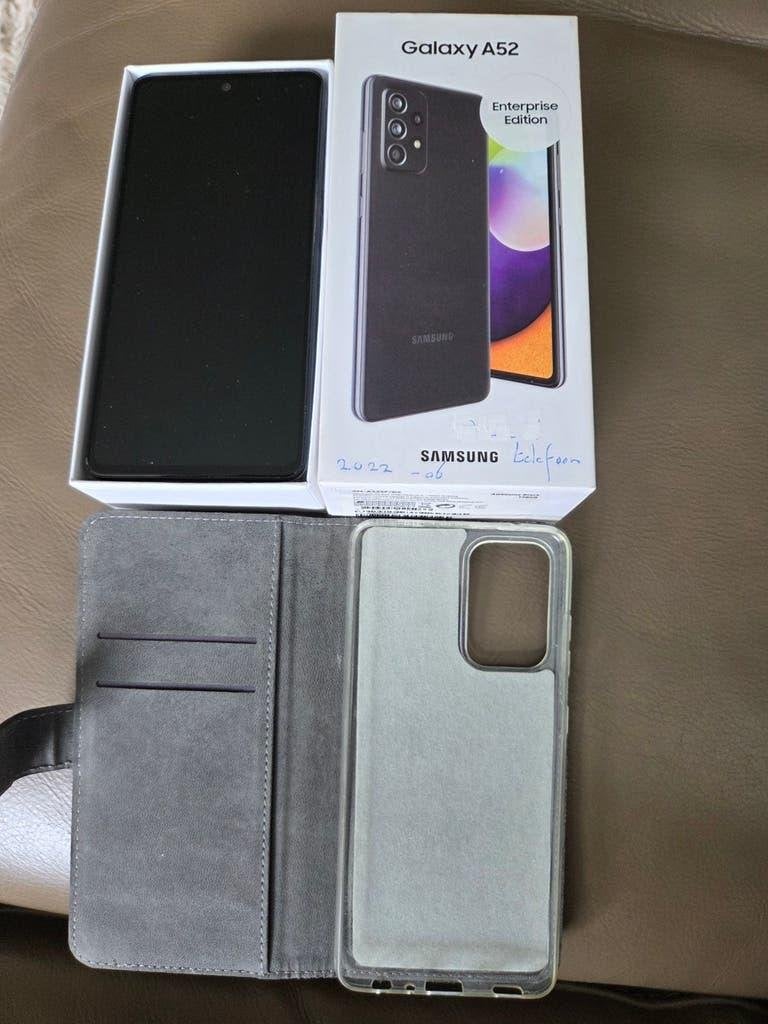 samsung a52 Enterprise edition, Zwart, Touchscreen, Ophalen of Verzenden, Zo goed als nieuw