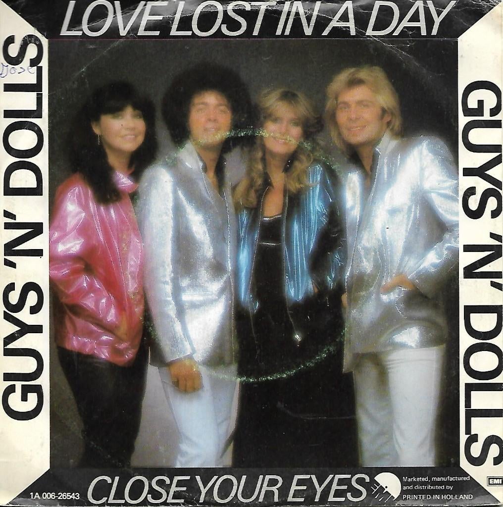 Guys `N` Dolls - Love lost in a day, Gebruikt, 7 inch, Single, Ophalen of Verzenden