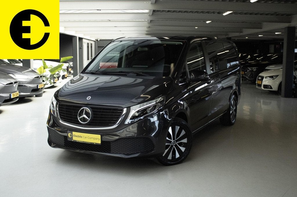 Mercedes EQV 300 L2 90kWh |SOH 93,2% | 7P. Stoelverwarming |, Auto's, Stof, Overige carrosserieën, 7 stoelen, 90 kWh