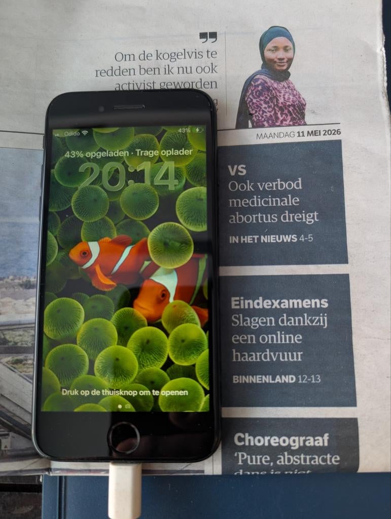 iPhone SE 2020 - battery 100% - 64Gb - zwart - i.g.st., Telecommunicatie, Mobiele telefoons | Apple iPhone, Zo goed als nieuw