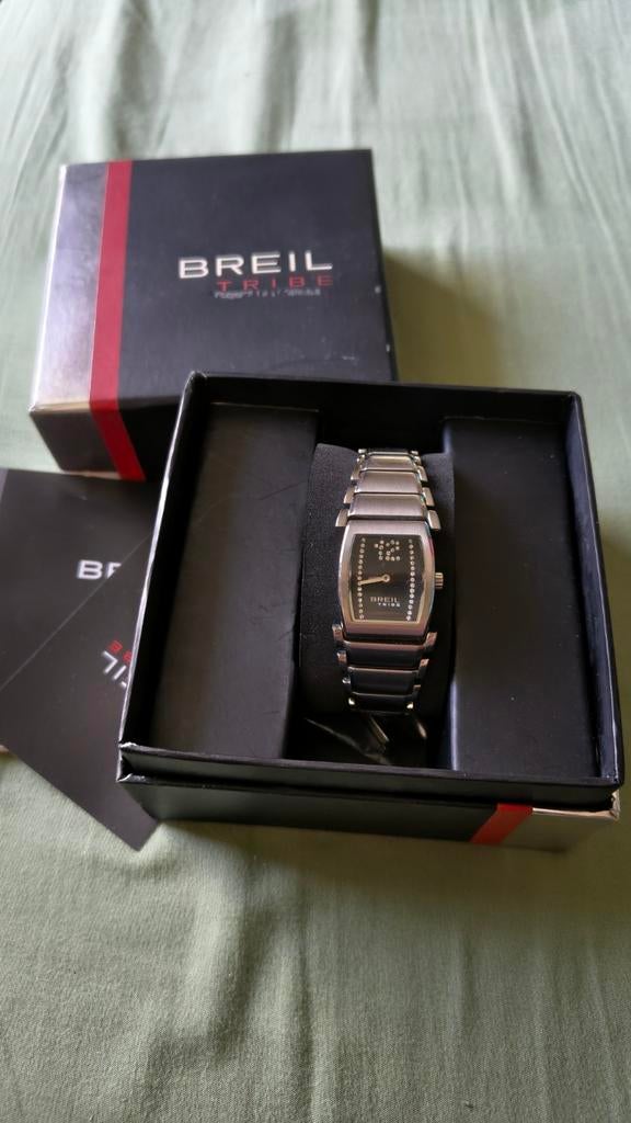 Breil Tribe horloge, Staal, Staal, Polshorloge, Ophalen of Verzenden