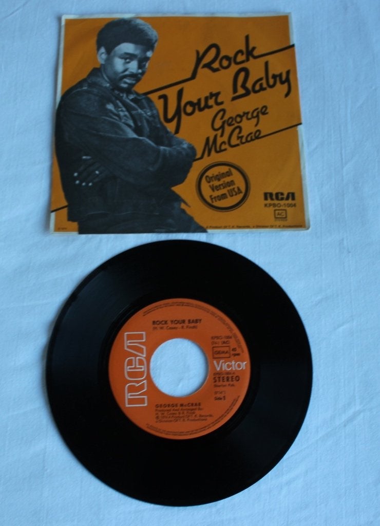 George McCrae - rock your baby, Cd's en Dvd's, Vinyl Singles, Ophalen of Verzenden, Zo goed als nieuw, 7 inch, Pop