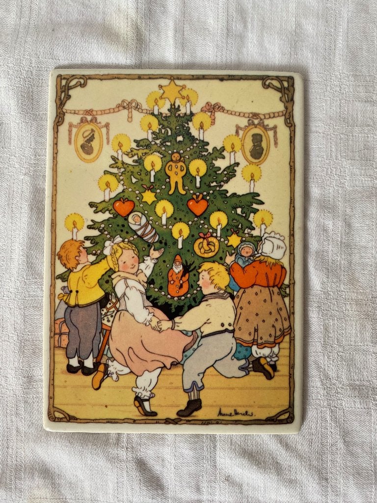 Villeroy & Boch kerstkaart porselein Vilbo Card, Diversen, Gebruikt, Onbekend, Ophalen of Verzenden, Onbekend