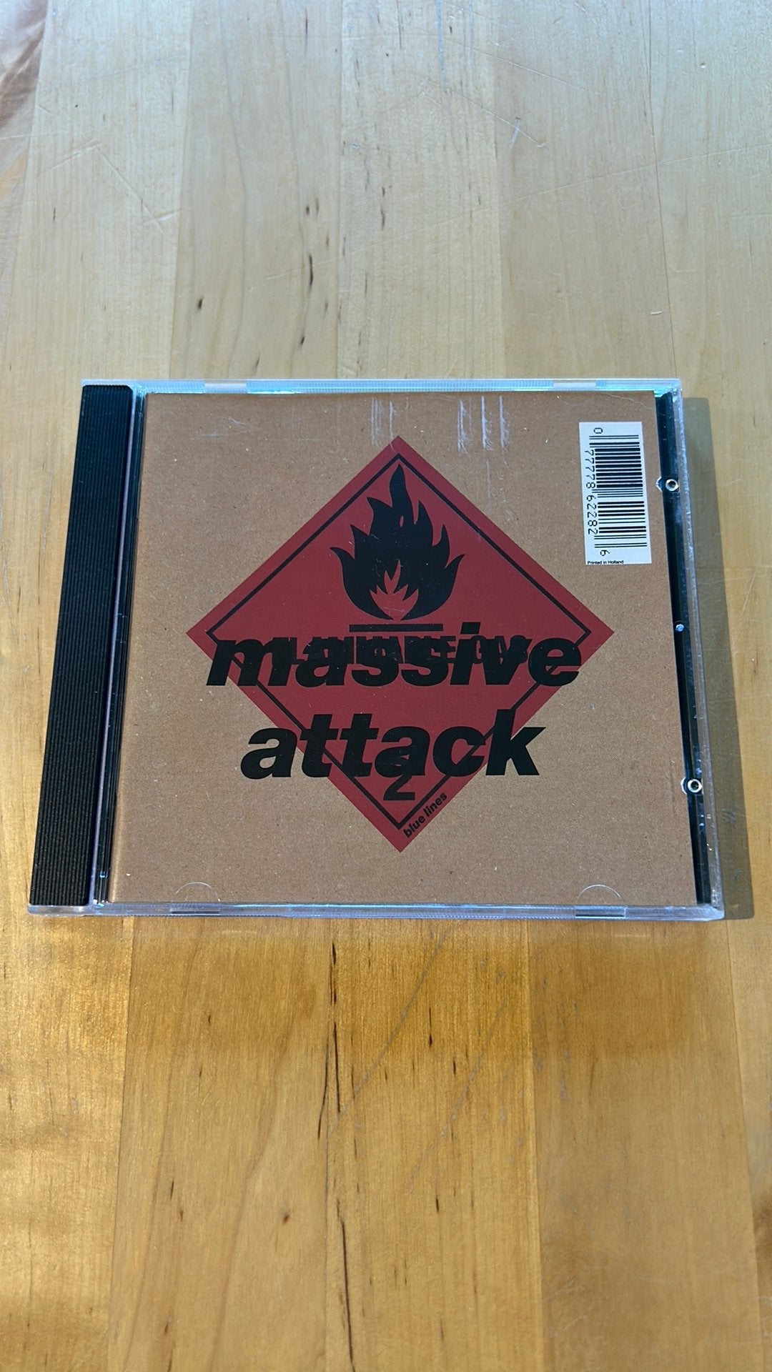 Cd Massive Attack - Blue lines, Ophalen of Verzenden, Zo goed als nieuw