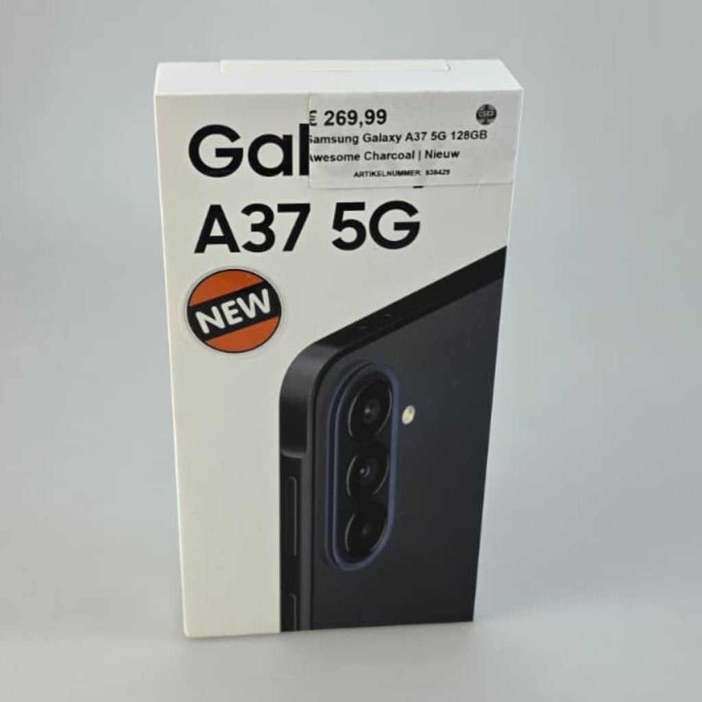 Samsung Galaxy A37 5G 128GB Awesome Charcoal | Nieuw, Samsung, Nieuw, Support@Samsung.com, 129, Samsung-ro, Yeongtong-gu
Suwon-si, Gyeonggi-do 16677
South Korea