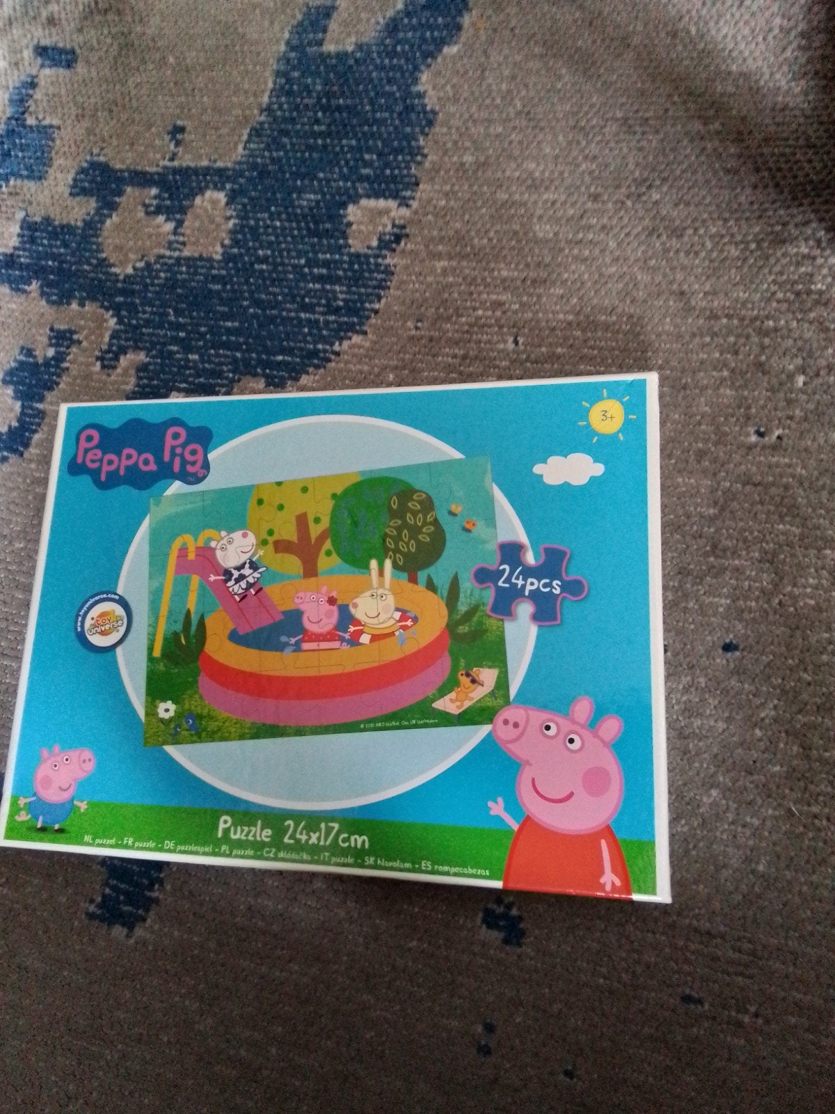 Peppa Pig Puzzel 24 stukjes, Ophalen of Verzenden, 10 tot 50 stukjes, Gebruikt, 2 tot 4 jaar