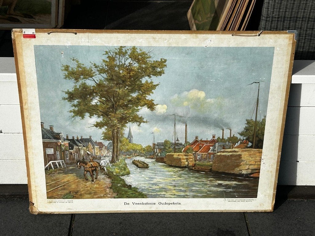 De Veenkolonie Oudepekela, Ophalen of Verzenden, Stad- en Dorpsgezichten