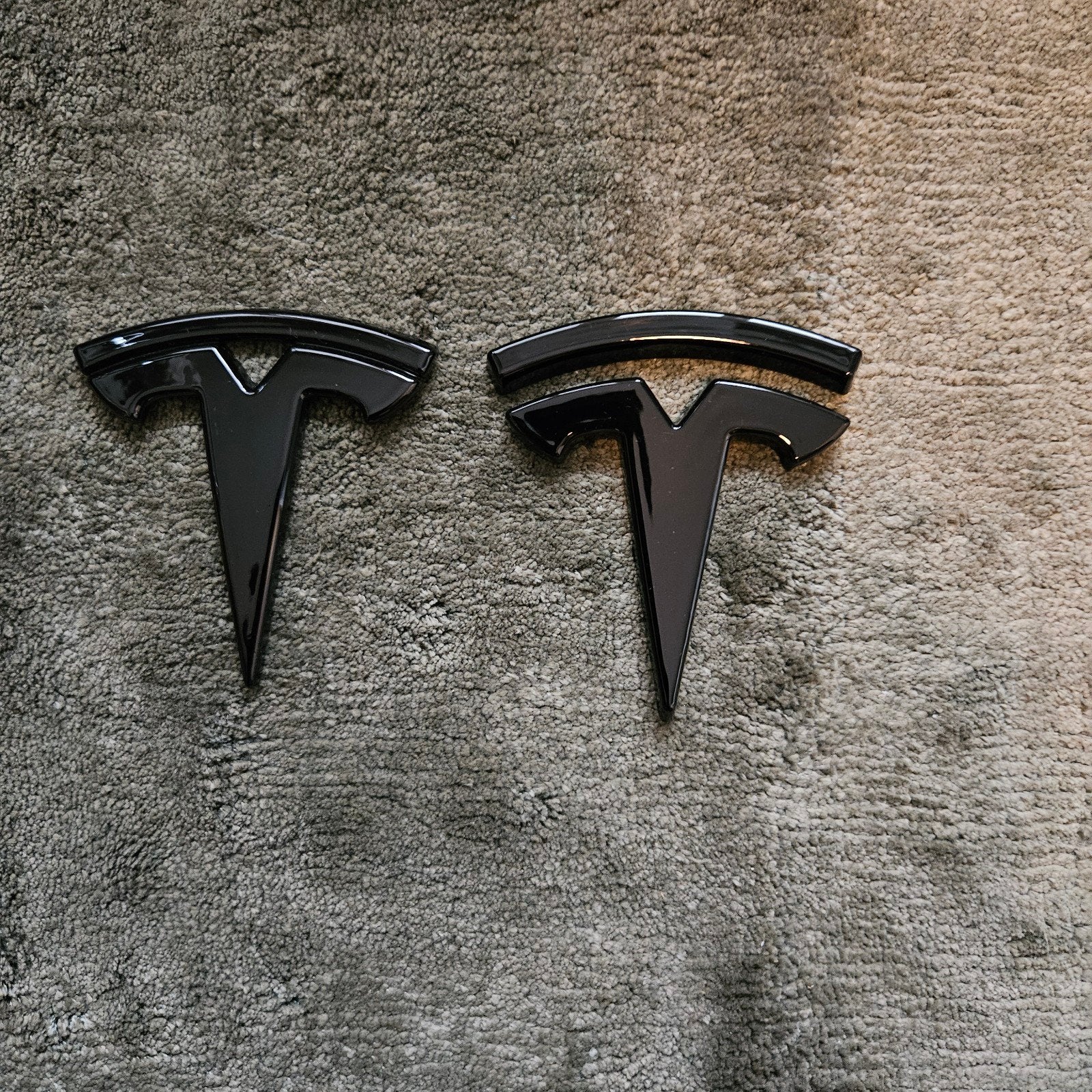 Tesla Model S-emblemen – professioneel glanzend zwart, Ophalen of Verzenden, Nieuw