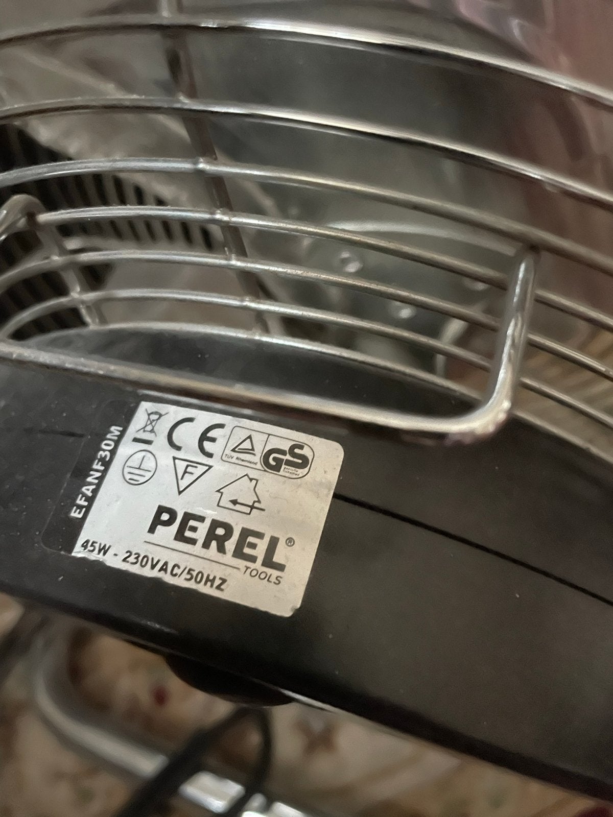 Perel Vloerventilator - Krachtige koeling voor elke ruimte, Ophalen, Gebruikt, Vloerventilator