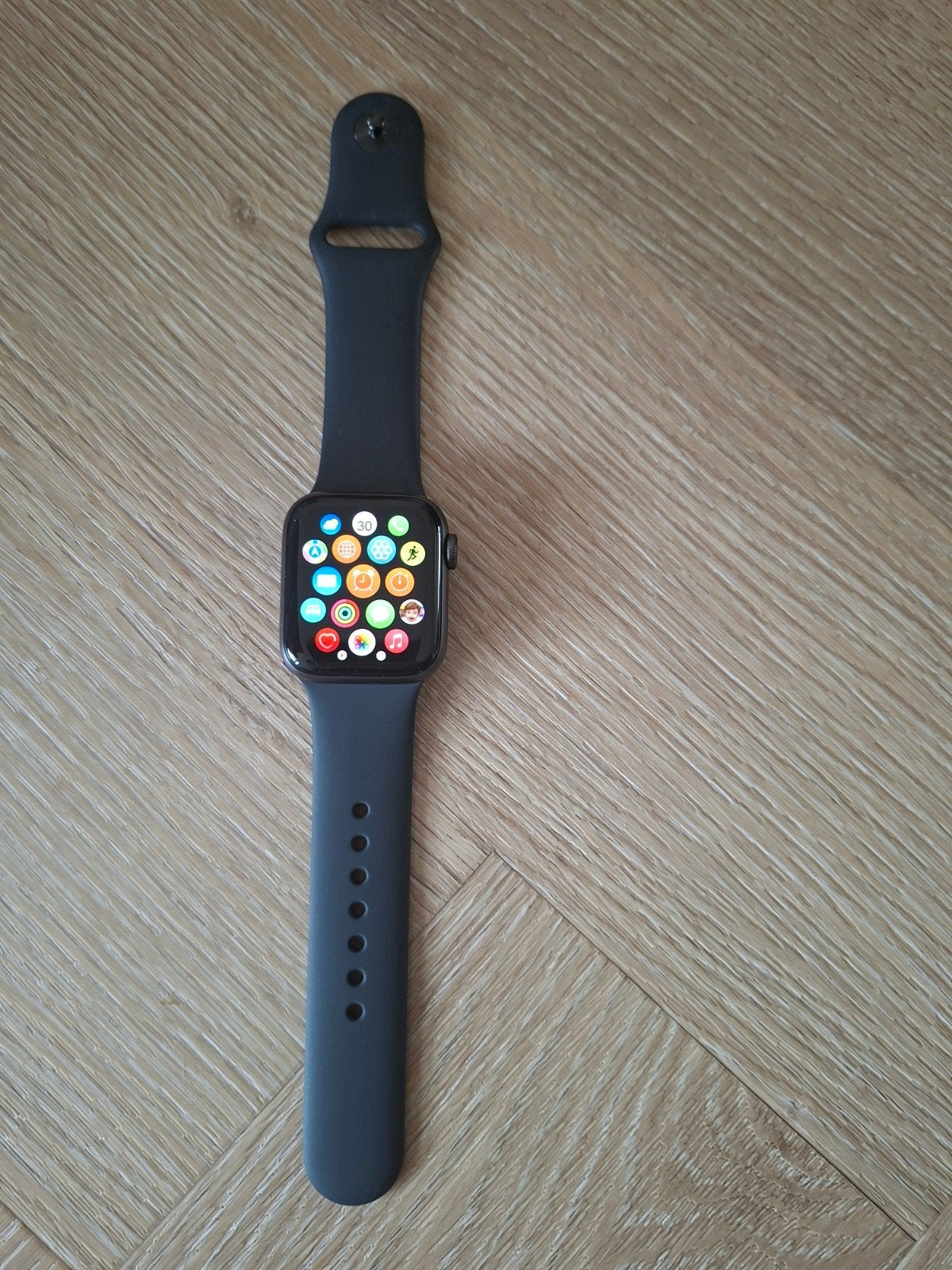 Apple Watch SE40mm- Zo goed als nieuw, Ophalen, Zwart, IOS, Zo goed als nieuw
