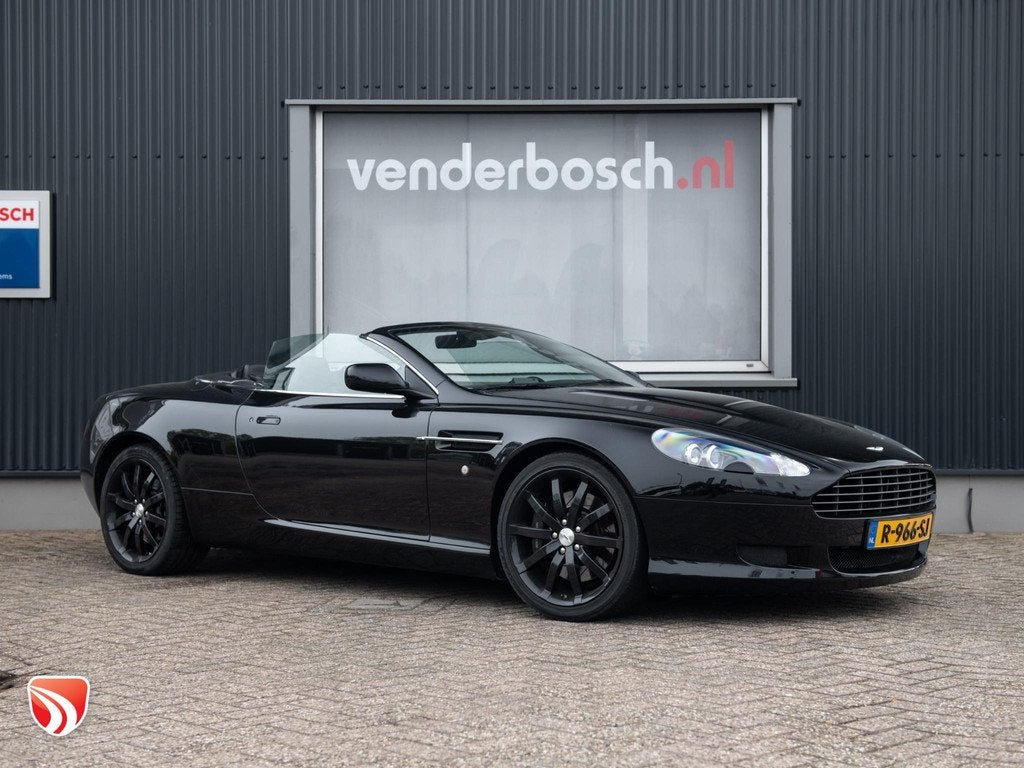 Aston Martin DB9 Volante 5.9 V12 Touchtronic 457pk | Dealero, Auto's, Automaat, Achterwielaandrijving, 5935 cc, Lederen bekleding