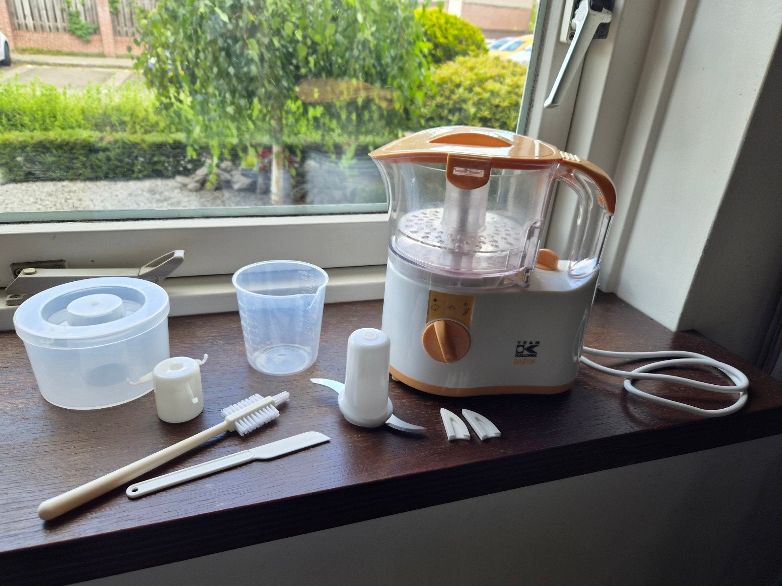 Kalorik Mini Foodprocessor - Geel - Compact & Krachtig, Minder dan 1 liter, Ophalen