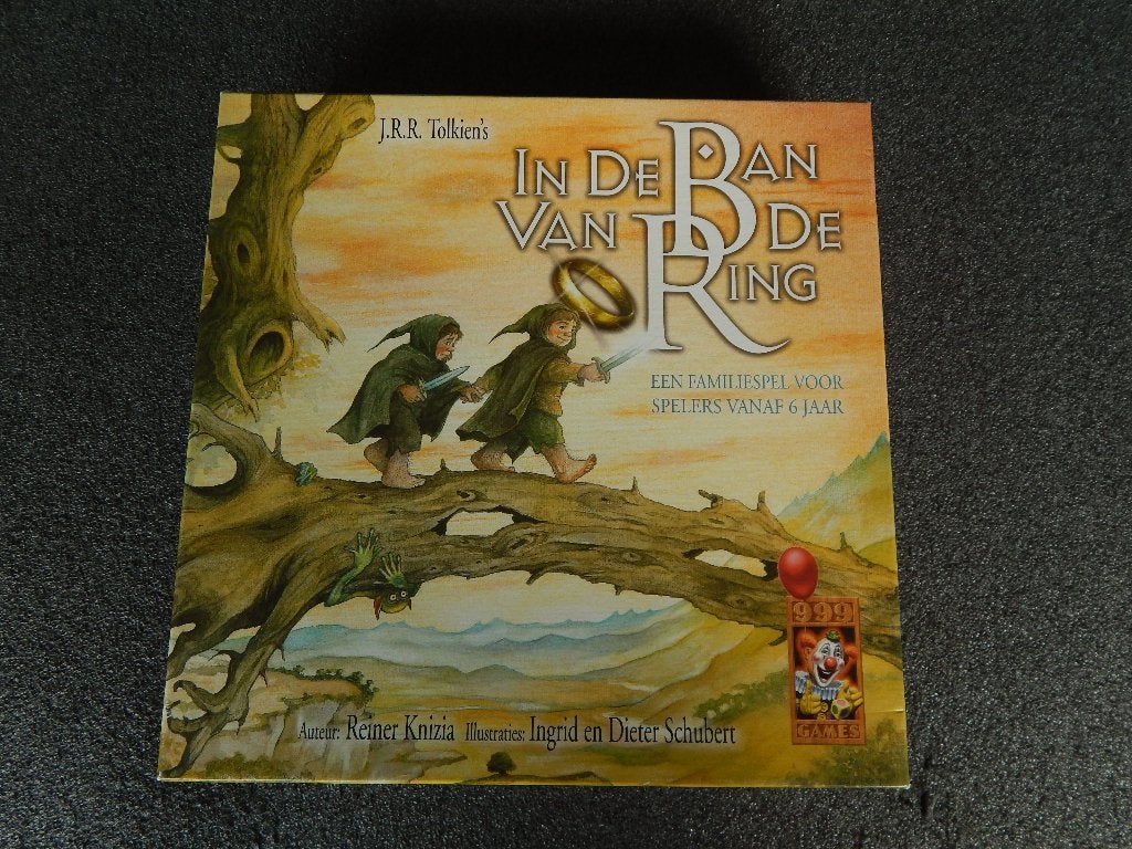 In de ban van de Ring , bordspel, Hobby en Vrije tijd, Gezelschapsspellen | Bordspellen, Een of twee spelers, Ophalen of Verzenden