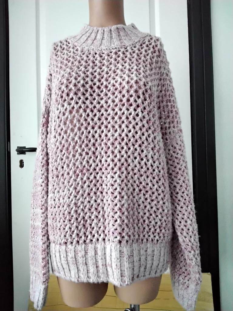 Nukus Roze Witte Trui Maat M Nieuwstaat, Maat 38/40 (M), Nieuw, Ophalen of Verzenden, Roze