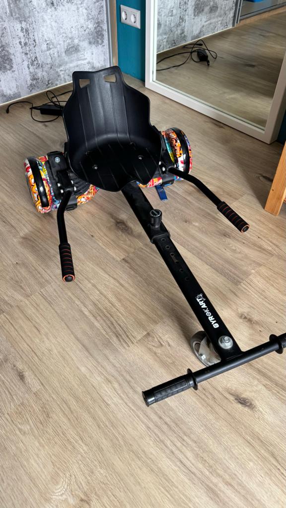 Hoverboard met zitkarretje, Fietsen en Brommers, Steps, Ophalen, Gebruikt, Overige typen