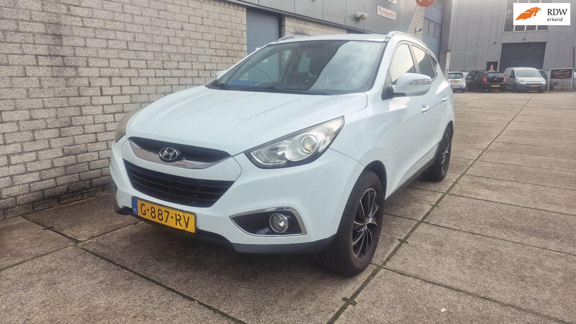 Hyundai Ix35 2.0i Style, Gebruikt, 4 cilinders, Leder en Stof, Handgeschakeld