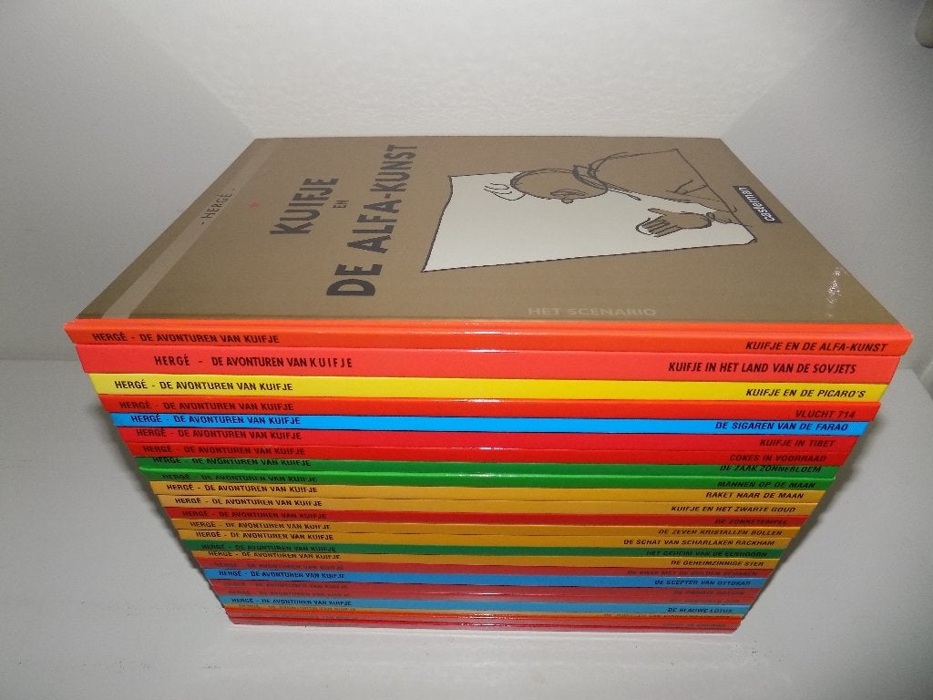 Kuifje ~ Complete serie hardcovers 1 t/m 24, Boeken, Eén stripboek, Ophalen of Verzenden, Zo goed als nieuw, Hergé