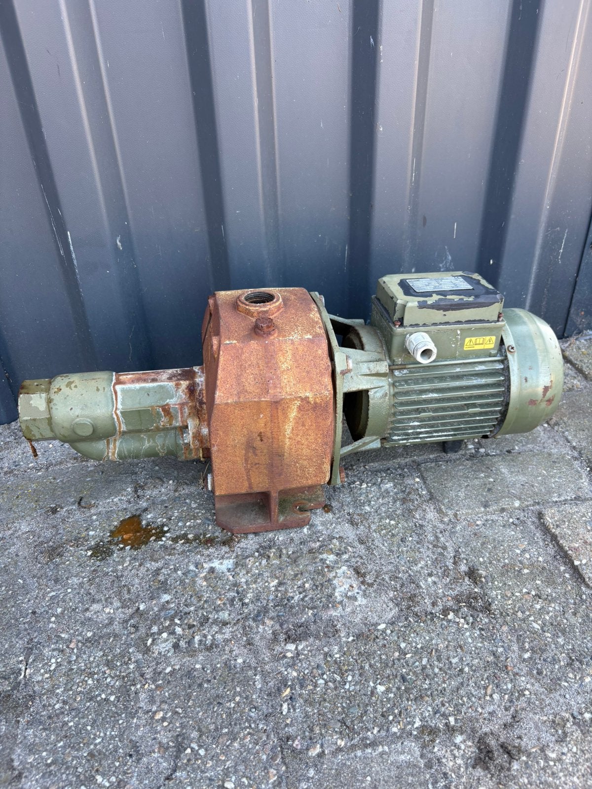 Saer M200 1,5Kw 6M3 motor doorgebrand., Ophalen, Beregeningspomp