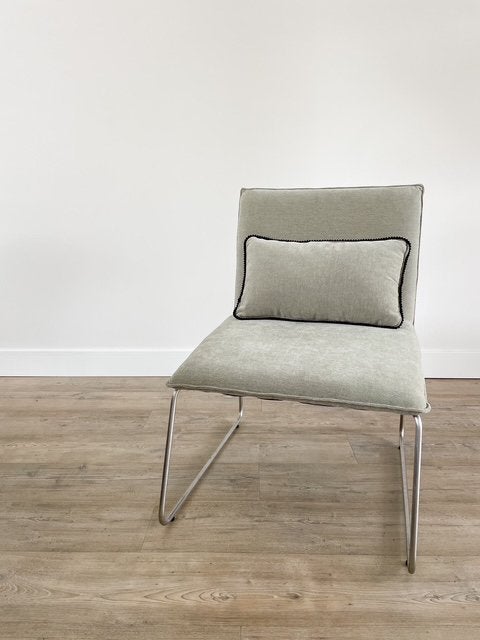 Vintage fauteuil | herstoffeerd nieuw | groen | incl kussen, Huis en Inrichting, Overige kleuren, Bohemian vintage retro basic japandi modern industrieel