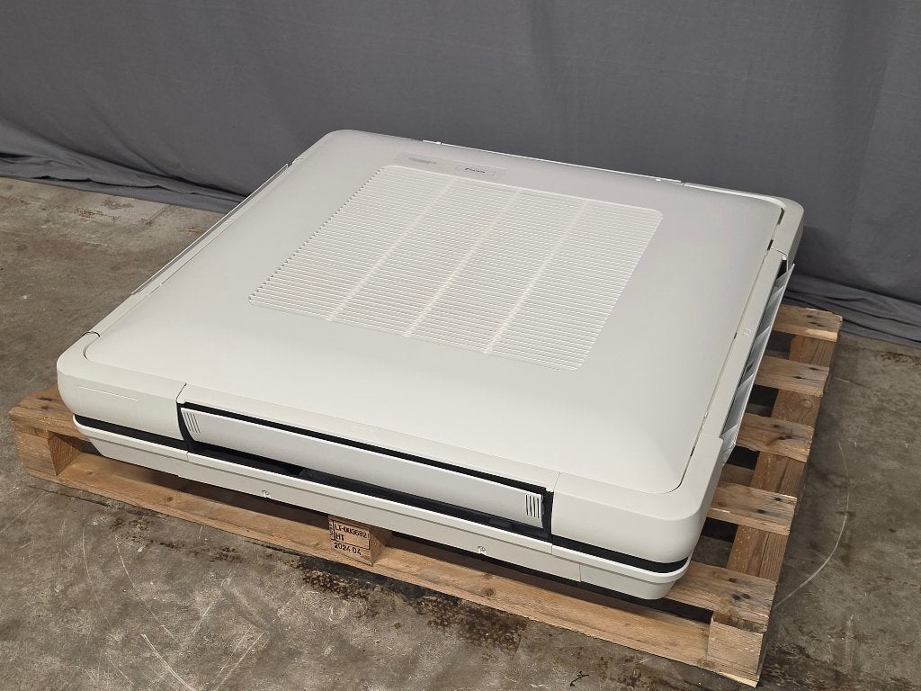 Refurbished plafond onderbouw cassette airco Daikin 7 kW, Koelen en Ontvochtigen, Timer, Refurbished, 3 snelheden of meer