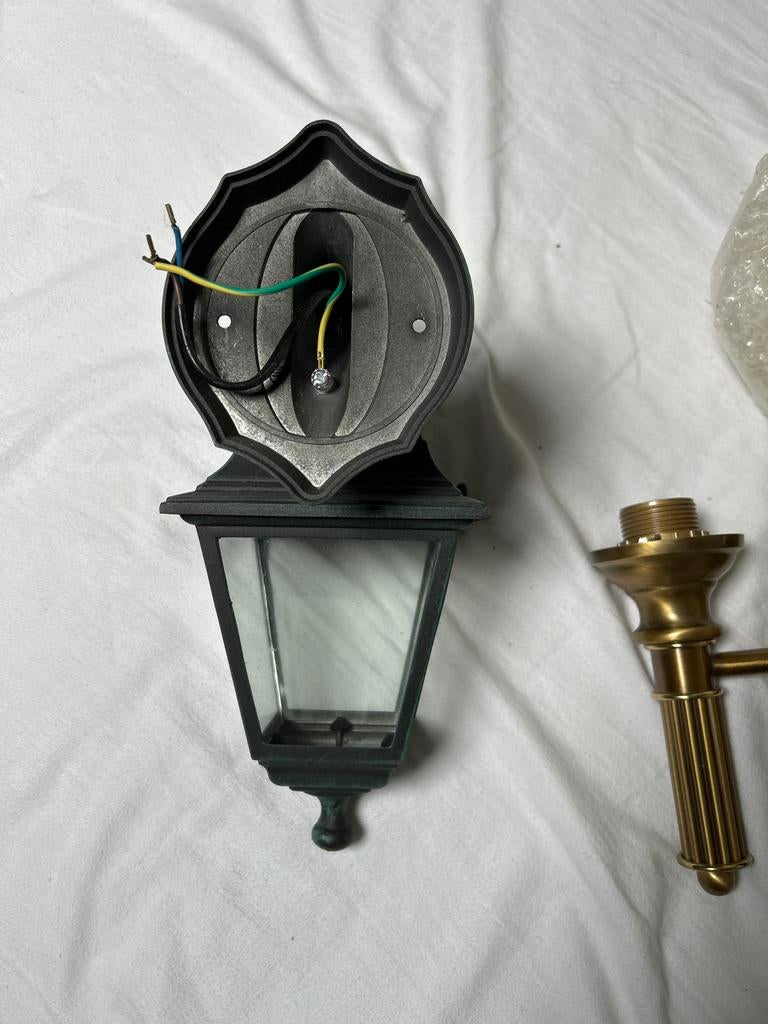 4x Wandlamp voor buiten - Sfeervolle verlichting, Ophalen, Zo goed als nieuw