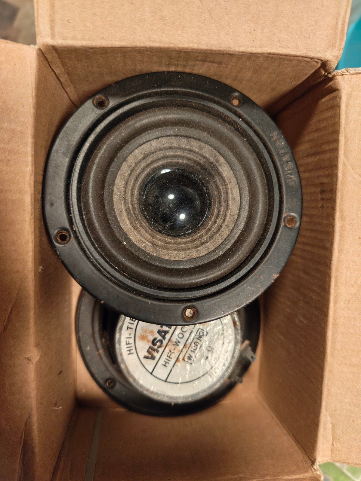 visaton w100ng 4ohm, Ophalen of Verzenden, Gebruikt, Overige merken