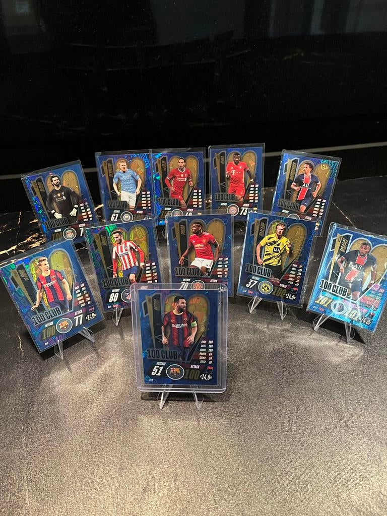 Topps 100 Club 2020/21 Match Attax complete set, Ophalen of Verzenden, Zo goed als nieuw, Buitenlandse clubs, Spelerskaart
