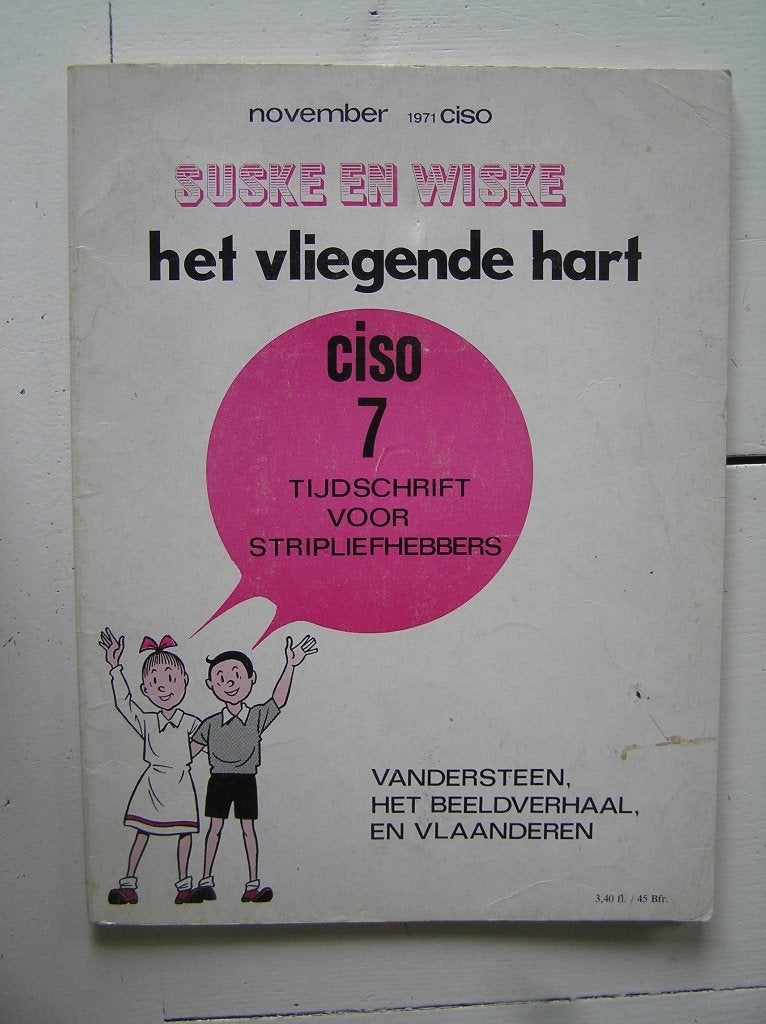 Ciso. 7. Suske en Wiske. Het vliegende hart, Boeken, Eén stripboek, Ophalen of Verzenden, Gelezen