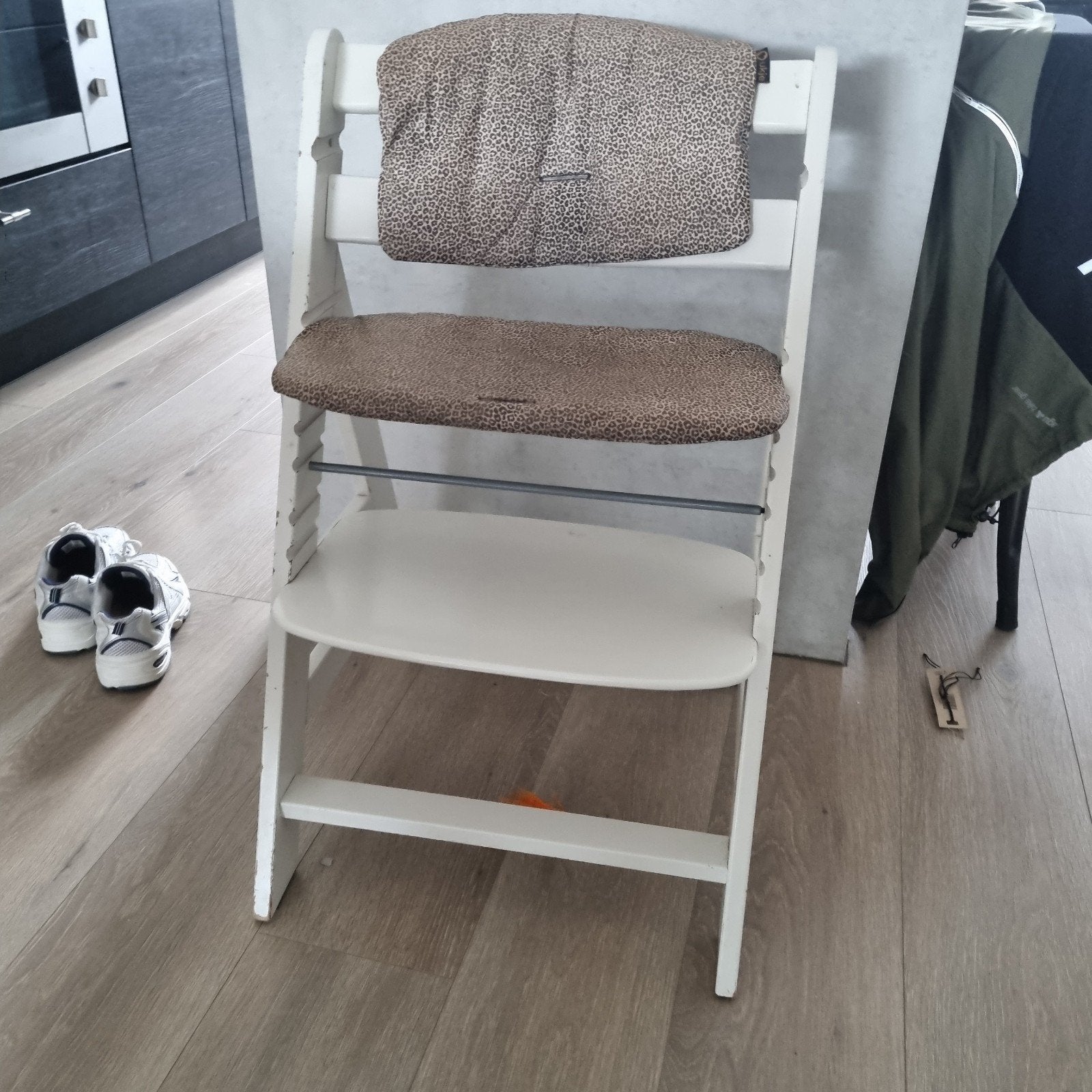 Hauck meegroeistoel met babyschaal en kussens, Ophalen, Gebruikt, Meegroeistoel, Stoelverkleiner