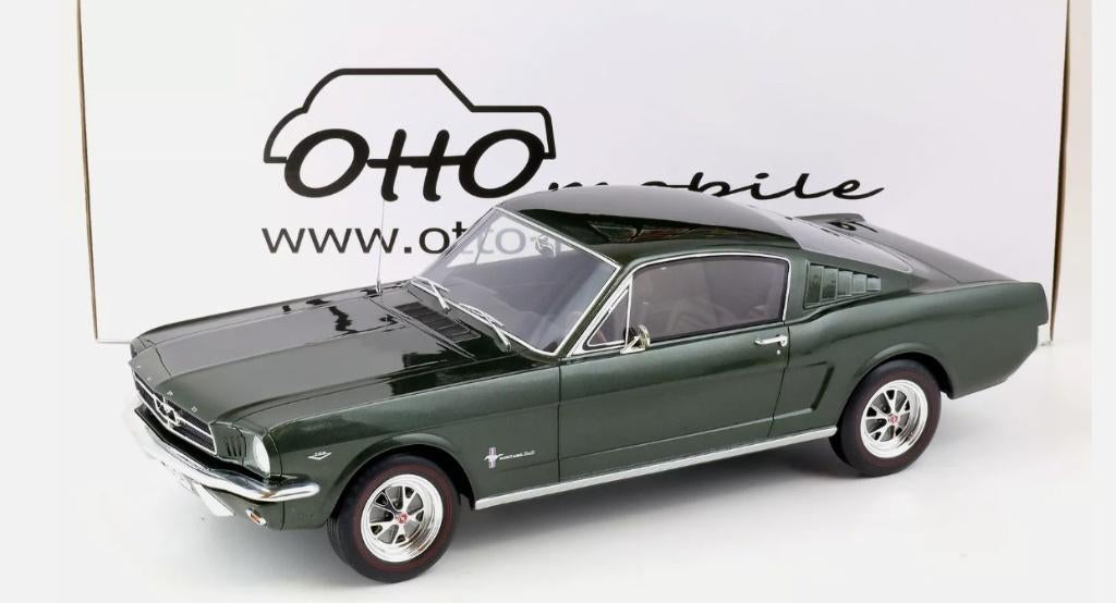 Ford Mustang Fastback 1965 1:12 (nieuw), Verzenden, Nieuw, 1:9 t/m 1:12, Auto