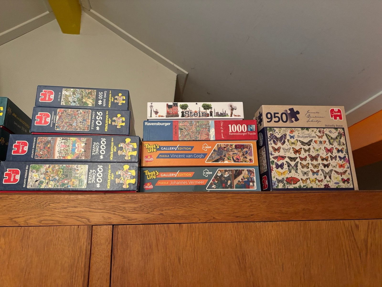 Verschillende soorten puzzels., Ophalen, 500 t/m 1500 stukjes, Gebruikt