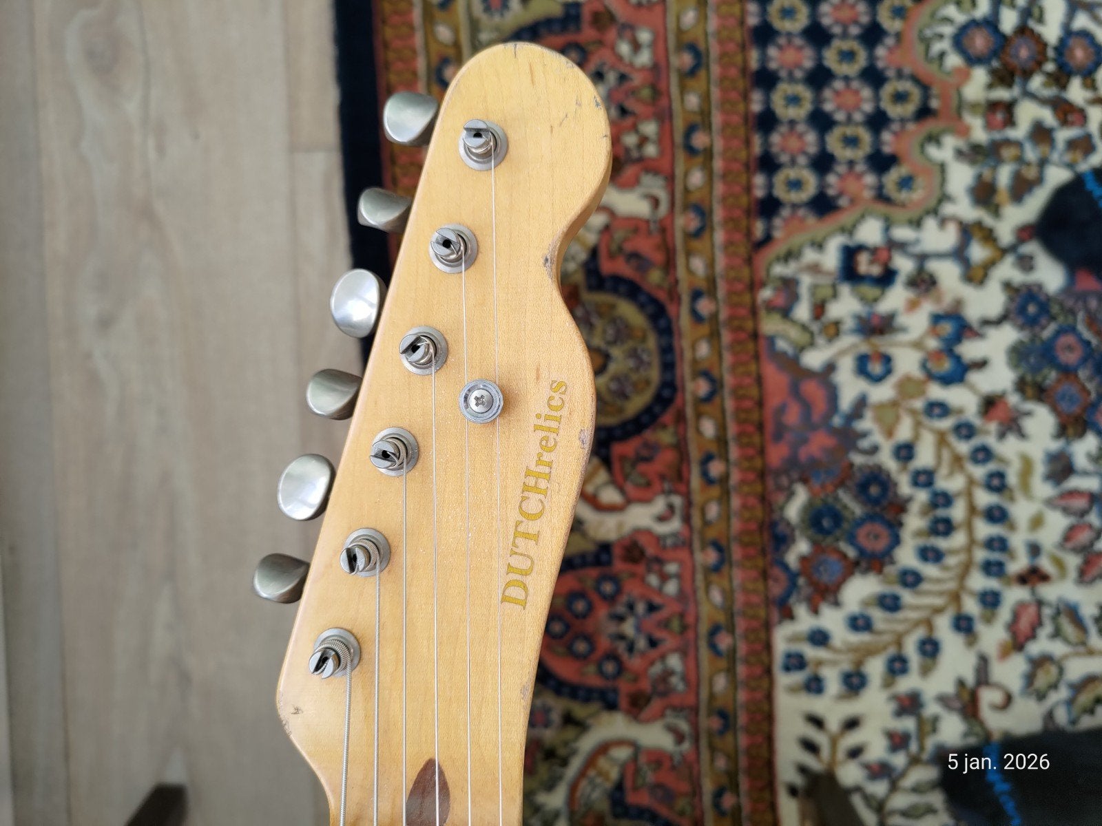 Dutchrelics Telecaster relic., Muziek en Instrumenten, Snaarinstrumenten | Gitaren | Elektrisch, Ophalen, Zo goed als nieuw, Solid body