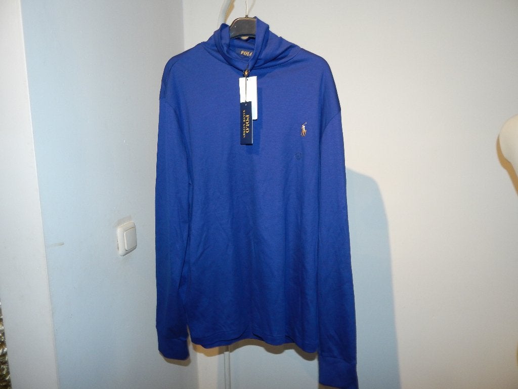 Ralph Lauren polo sport kolletje kobalt pony in kleur NieuwL, Blauw, Nieuw, Ophalen of Verzenden, Ralph Lauren Polo