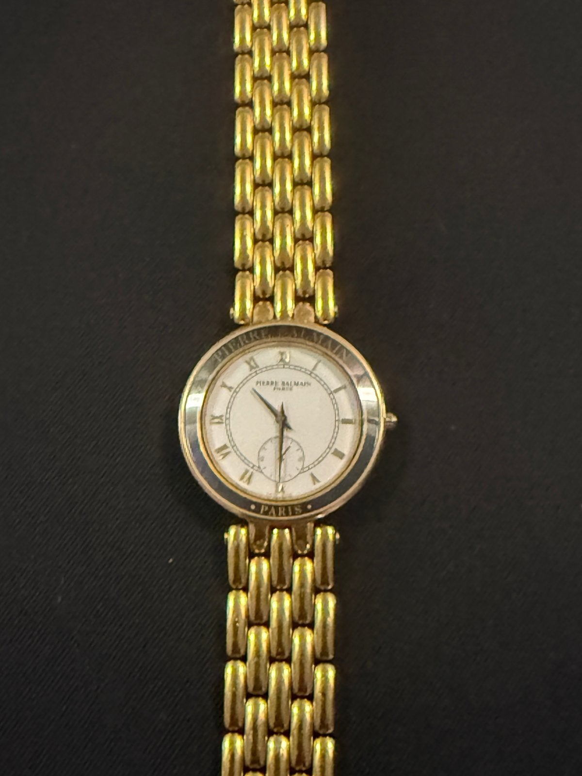 Schitterde Vintage dames hirloge PIERRE BALMAIN PARIS, Ophalen of Verzenden, Overige merken