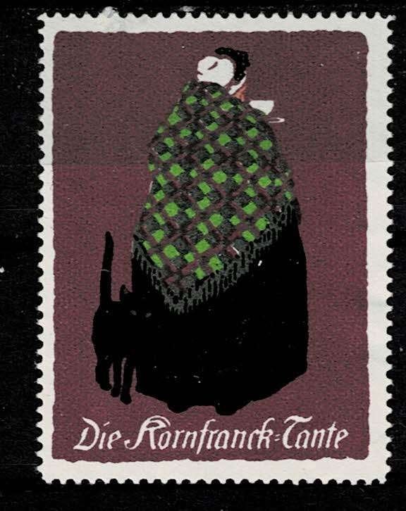 sluitzegel Duitsland KORNFRANCK, Ophalen of Verzenden, Overige thema's