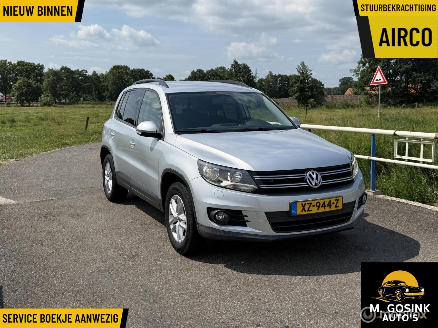 Volkswagen Tiguan 1.4 TSI Trekhaak Airco Apk nieuw, Auto's, Voorwielaandrijving, 15 km/l, Gebruikt, 4 cilinders