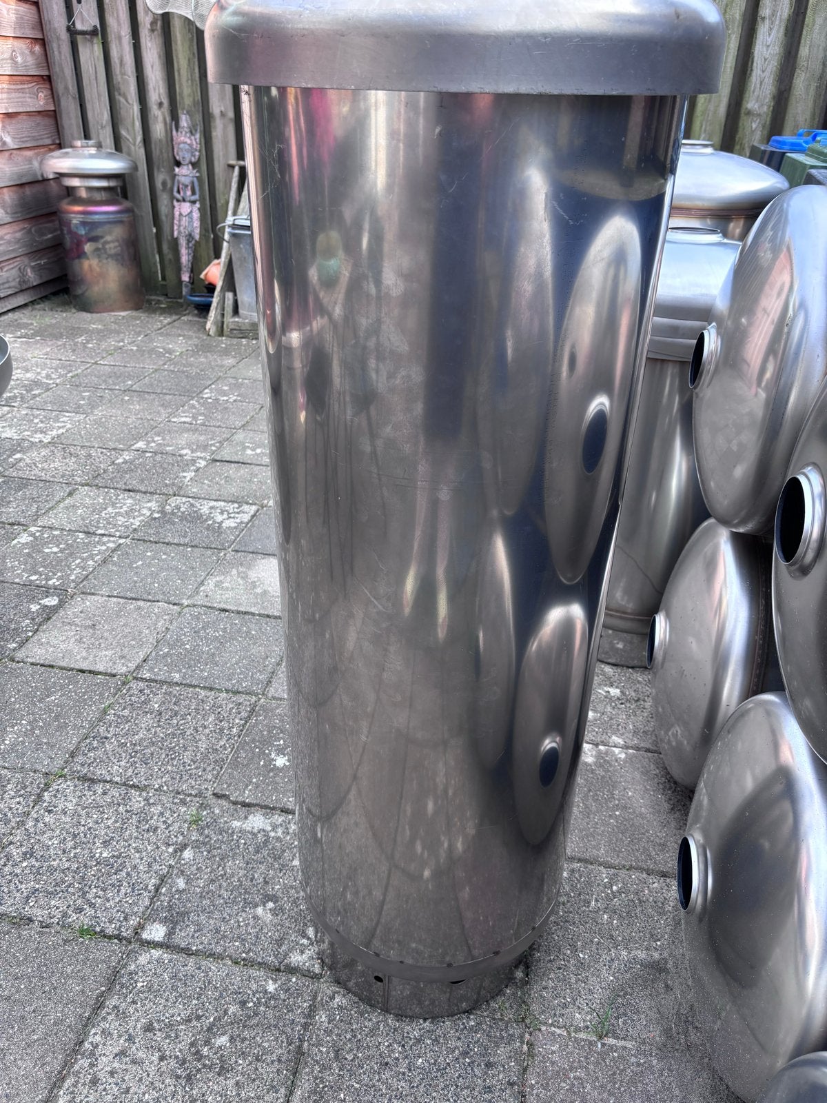 RVS Buitenhaard / Terrashaard / Rookton, Tuin en Terras, Ophalen, Nieuw