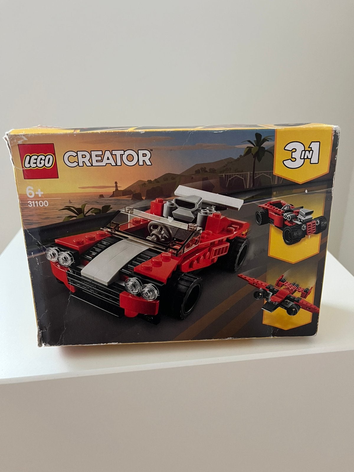 Lego Creator 3in1 Sportauto set 31100 NIEUWSTAAT IN DOOS, Lego, Ophalen of Verzenden, Zo goed als nieuw, Compleet