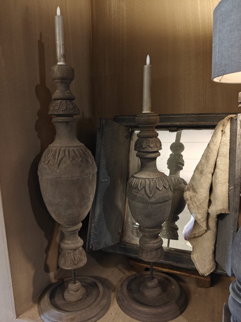 kandelaren en windlichten v.div. merken bij ALTIJDIETSMOOIS, Huis en Inrichting, Bruin, Overige merken, Ophalen of Verzenden, Metaal