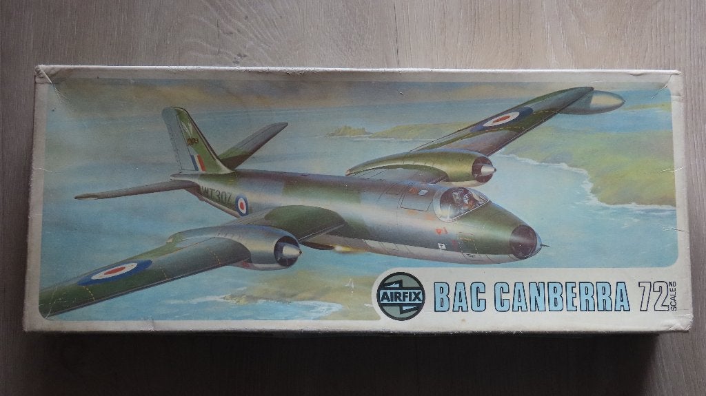 BAC Canberra B.2 Airfix 1/72, Overige merken, 1:72 tot 1:144, Ophalen of Verzenden, Zo goed als nieuw