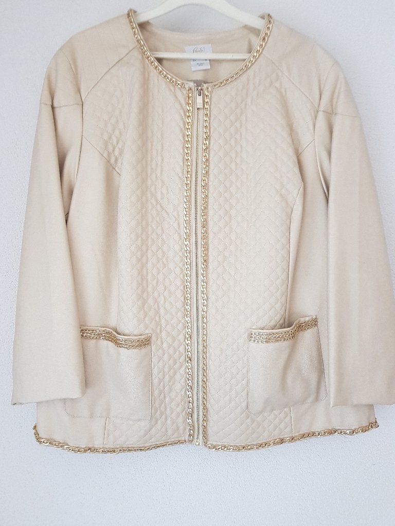 Te koop prachtig NIEUW PAOLA jasje maat 52 goud afwerking !!, Kleding | Dames, Ophalen of Verzenden, Nieuw, Maat 46/48 (XL) of groter