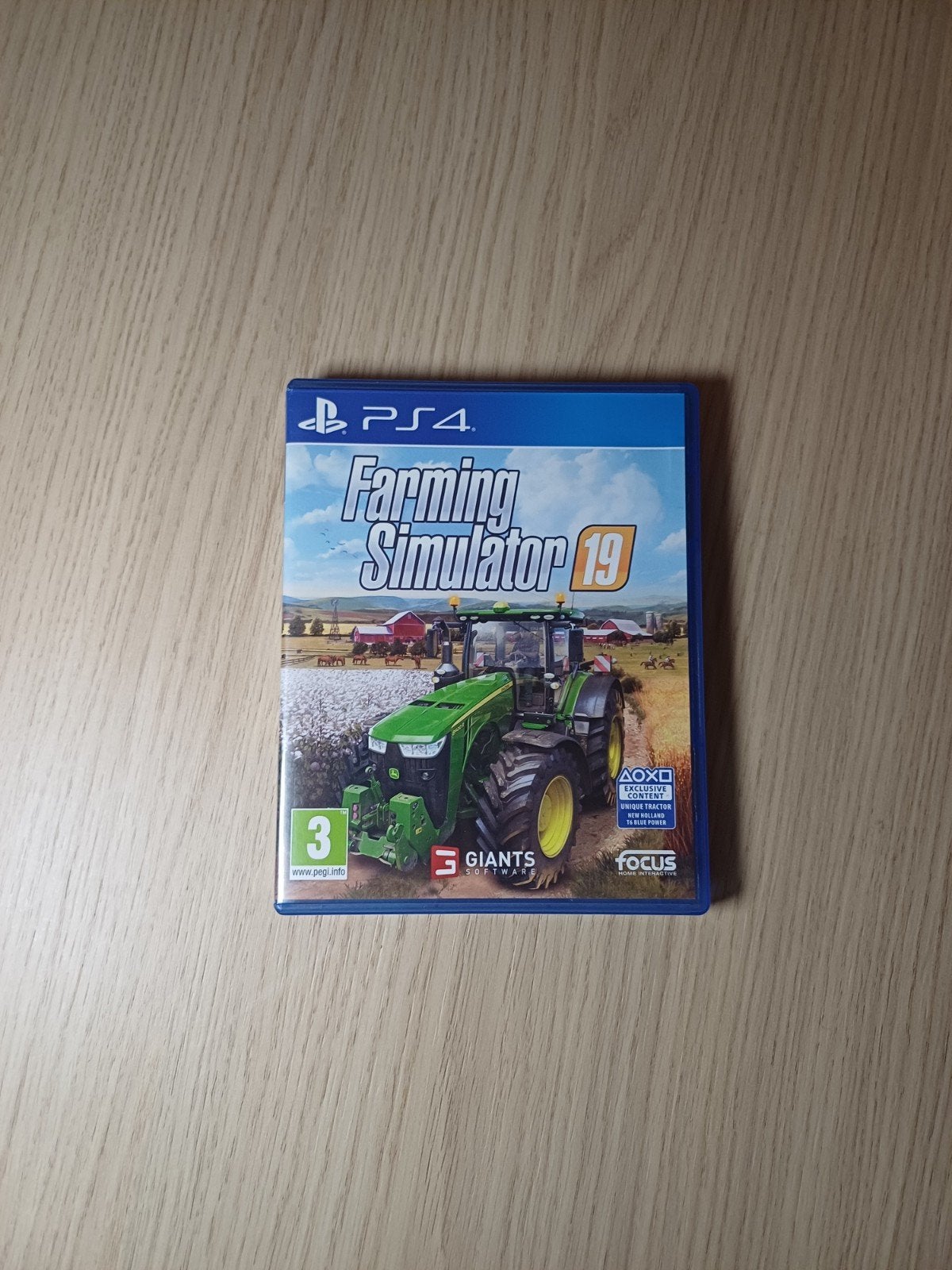 Farming Simulator 19 - PS4/PS5, Spelcomputers en Games, Games | Sony PlayStation 4, Zo goed als nieuw, Simulatie, 1 speler, Vanaf 3 jaar