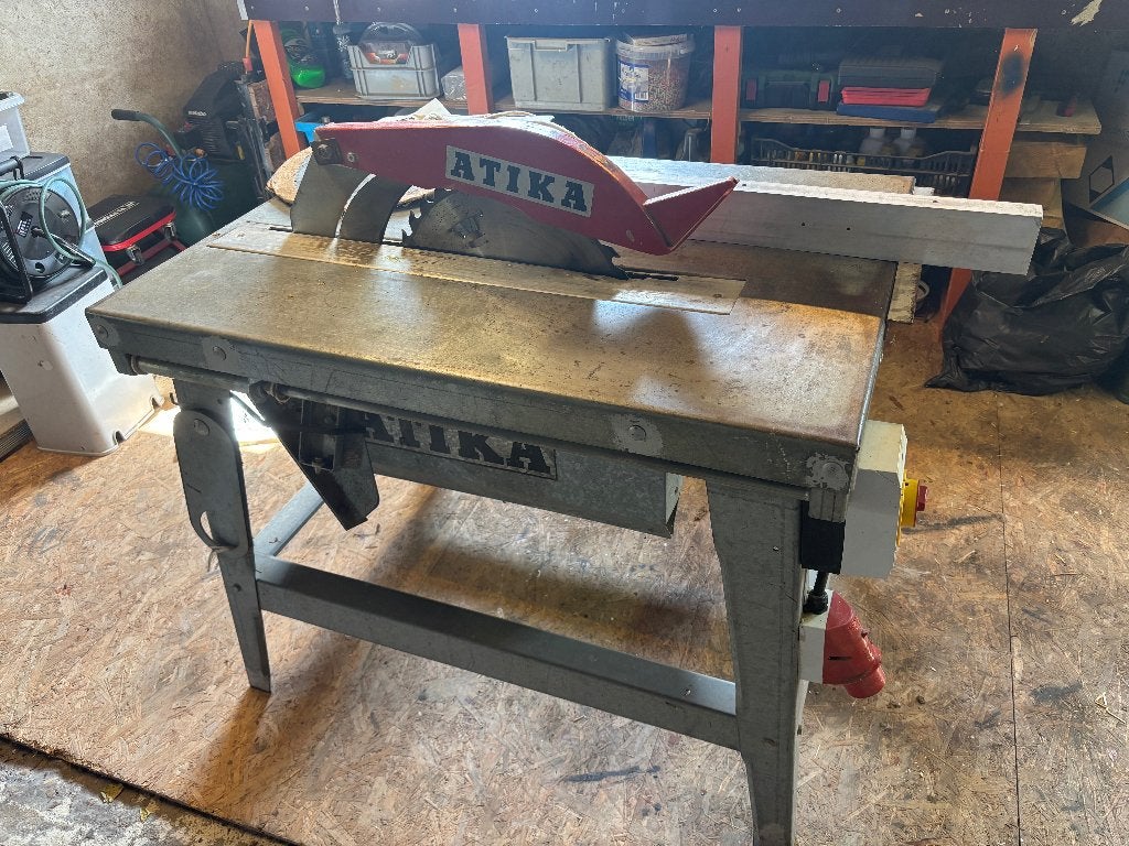 Atika tafel-cirkelzaag, Ophalen, Gebruikt, Cirkelzaag, 70 mm of meer