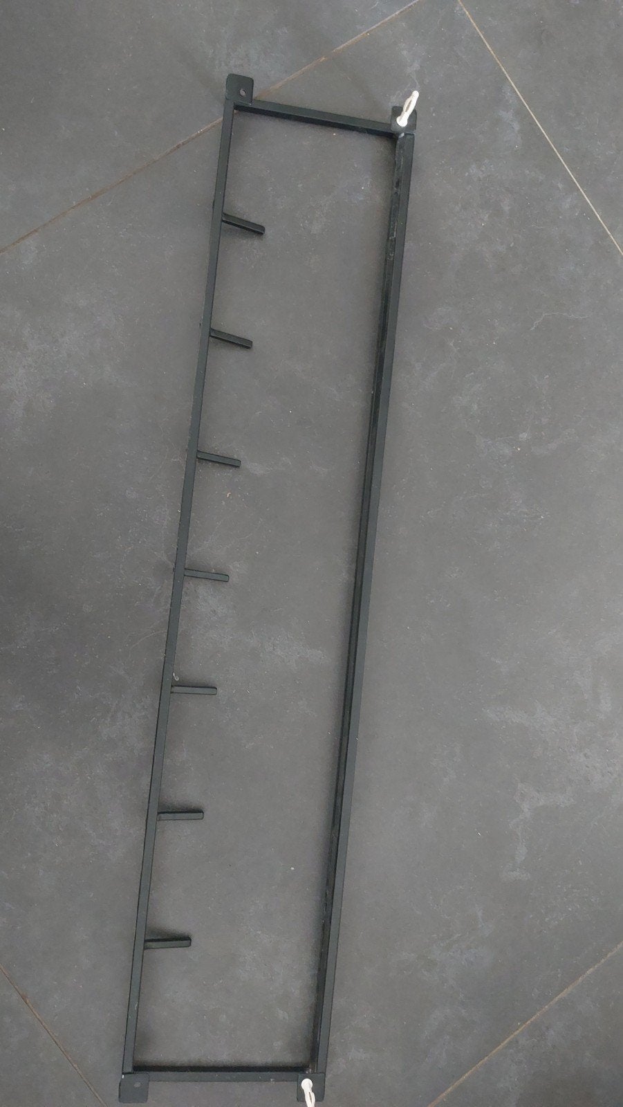 Te koop zwart metalen kapstok, Huis en Inrichting, Woonaccessoires | Kapstokken, Ophalen, Metaal, Wandkapstok, Minder dan 100 cm