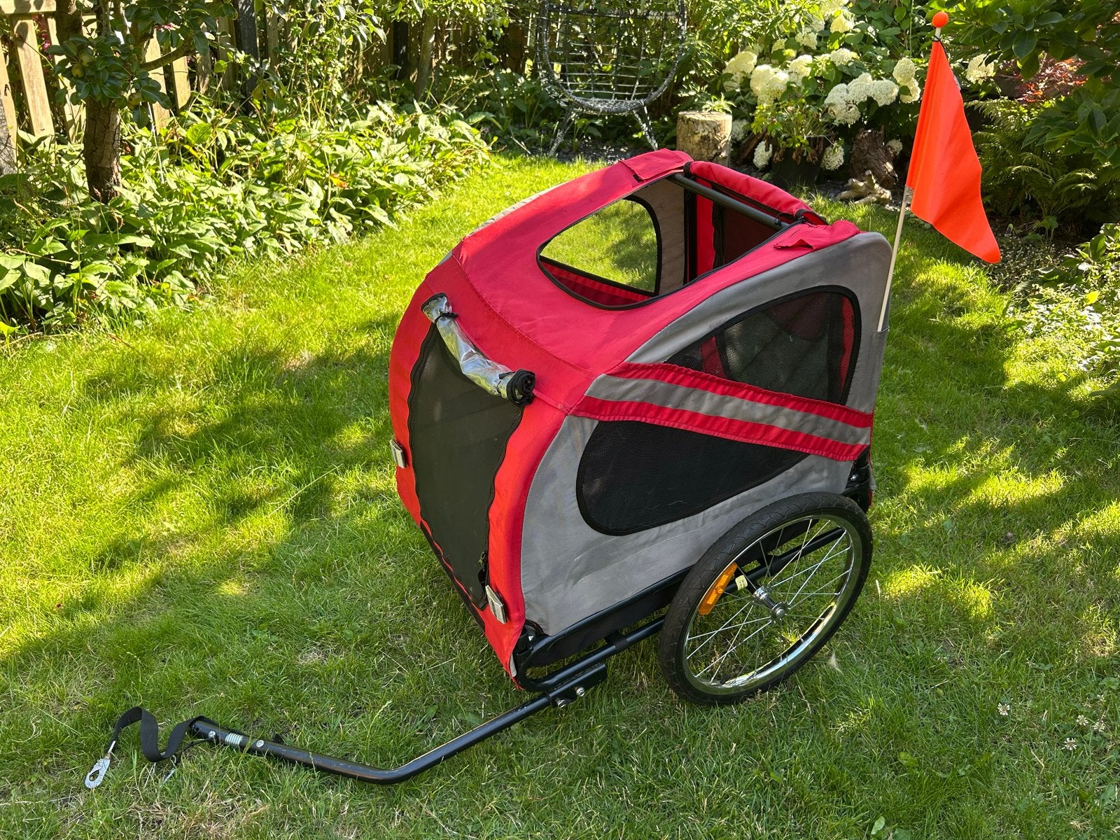 Honden fietskar, Fietsen en Brommers, Fietsaccessoires | Aanhangers en Karren, Ophalen, Gebruikt, Hondenkar, 20 tot 40 kg