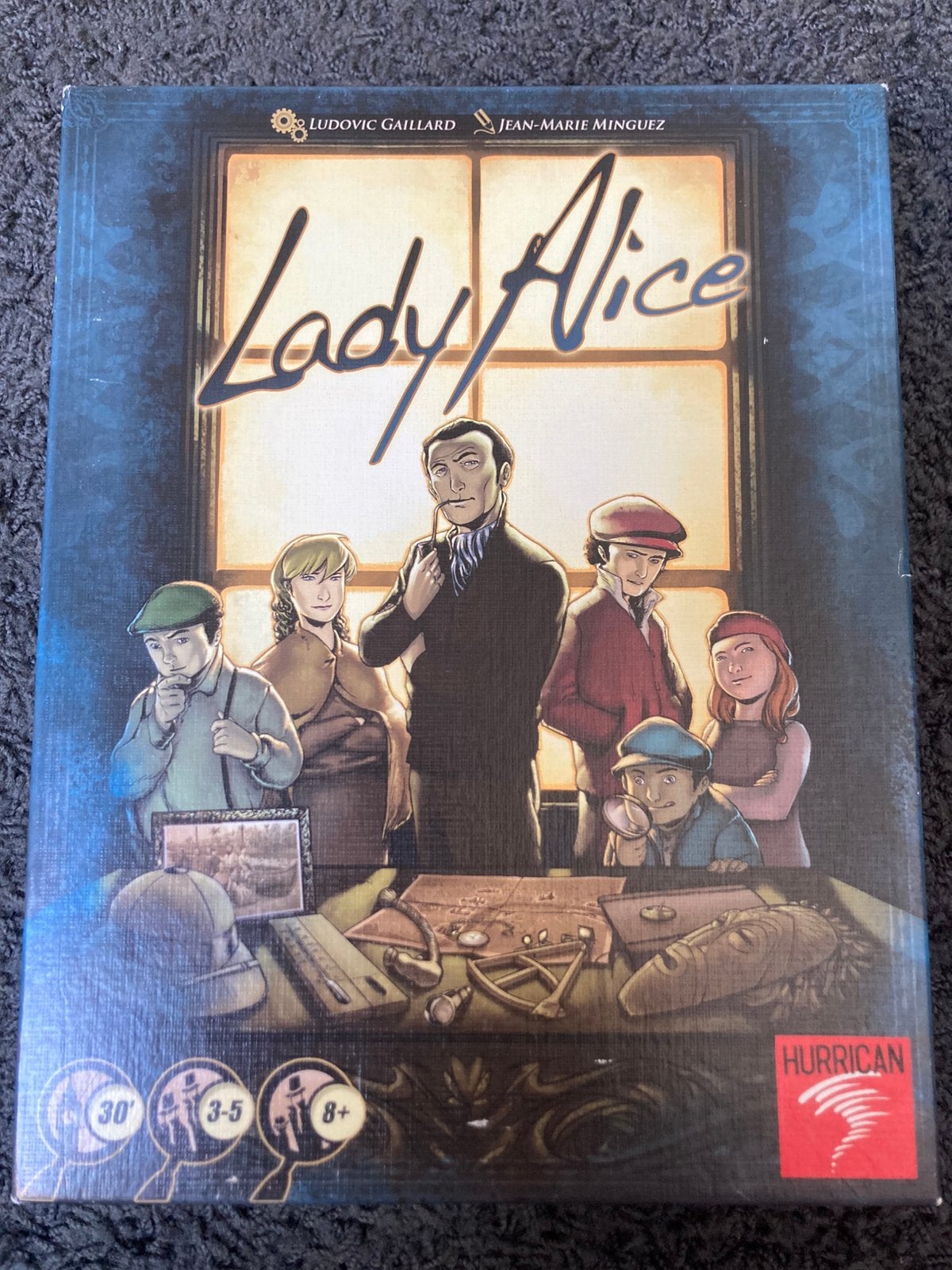 Lady Alice bordspel, 1 speler, Ophalen of Verzenden, Zo goed als nieuw, Vanaf 3 jaar