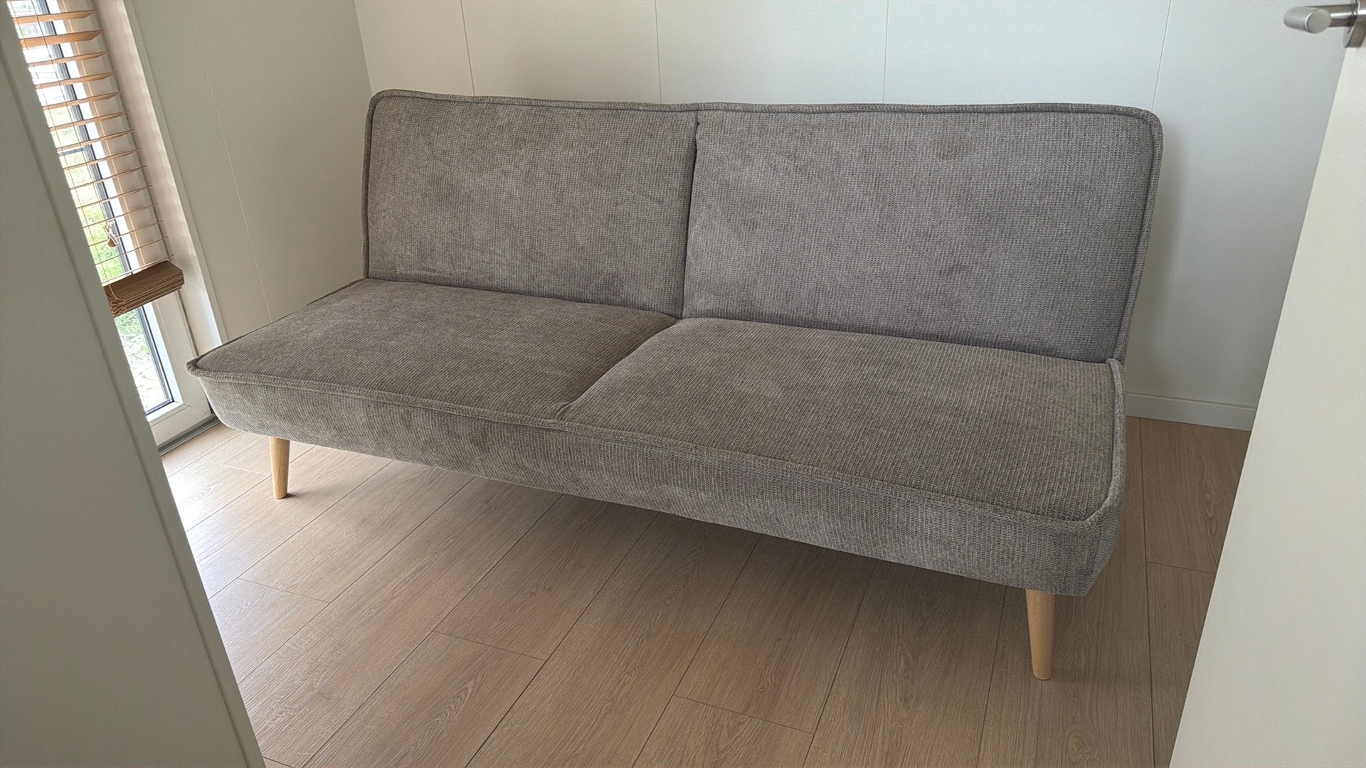 Nieuw Mooie Kwantum slaapbank Ideale twijfelaar / logeerbank, Ophalen, Tweepersoons, Zo goed als nieuw, Minder dan 150 cm