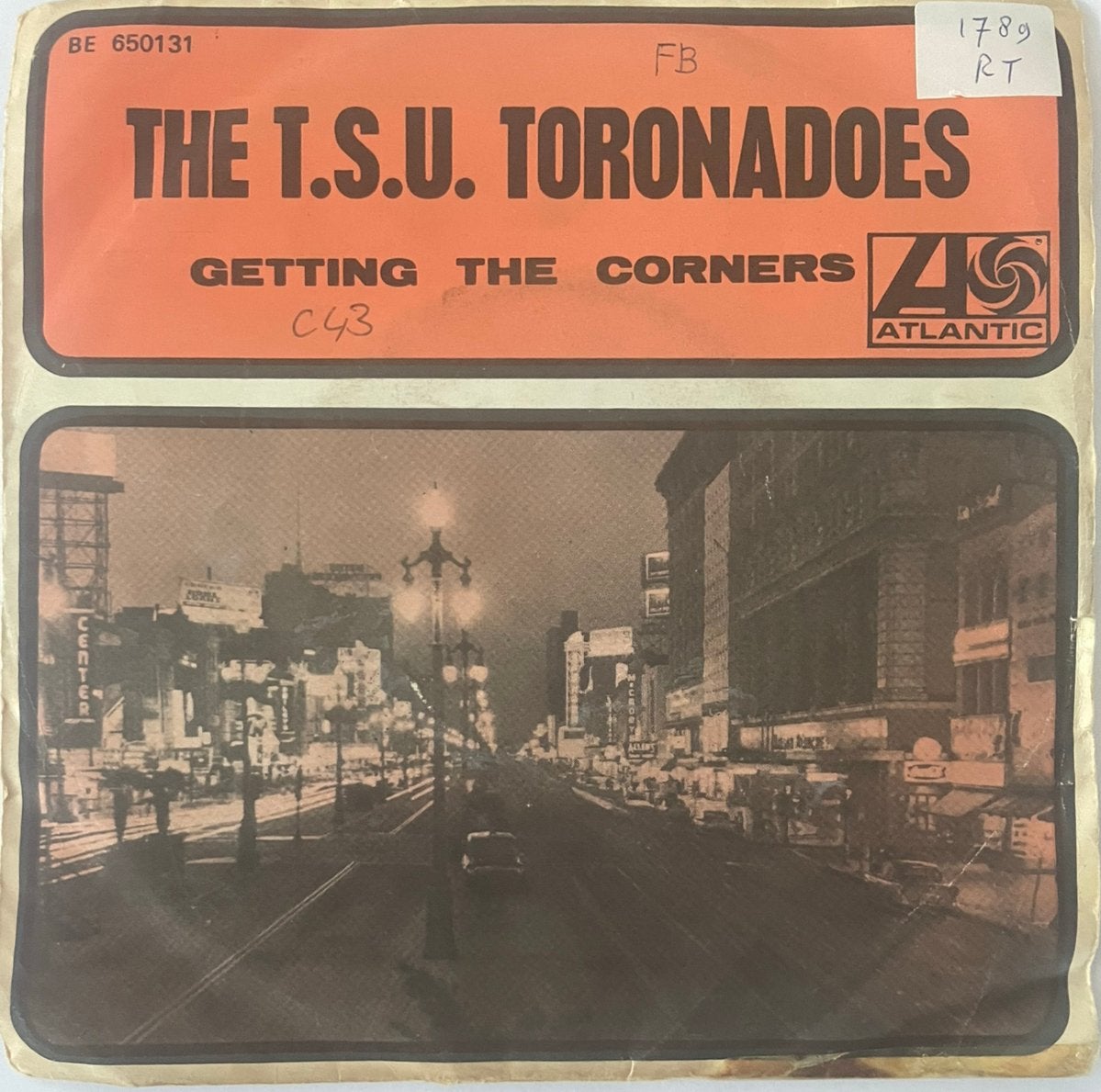 The T.S.U.Tornados - Getting the corners, Cd's en Dvd's, Vinyl Singles, Ophalen of Verzenden, Zo goed als nieuw, Pop