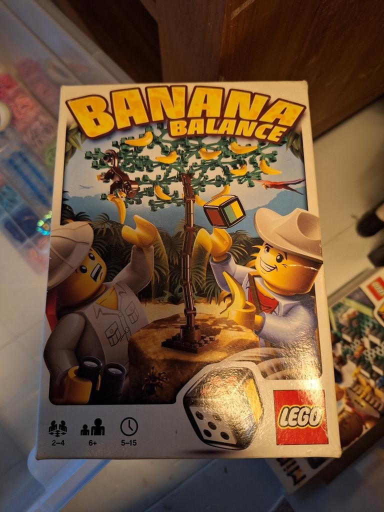 3853 Lego Banana Balance Spel - Compleet en in goede staat, Compleet, Gebruikt, Overige thema's, Lego